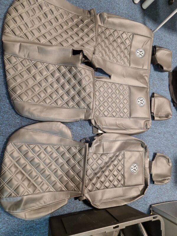 VW Transporter T5 T6 Premium Leather Seat Covers