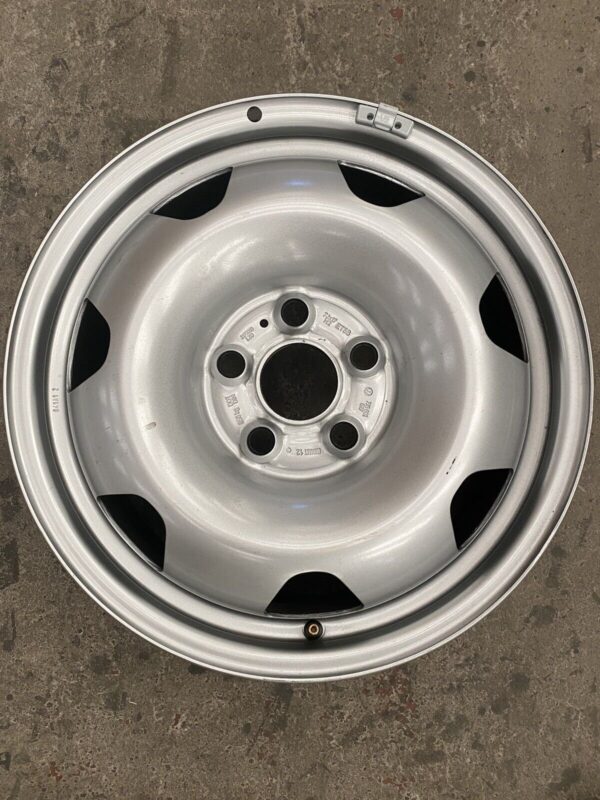 4 X GENUINE 17” VW Transporter Steel Wheel 2006- Present - Image 7