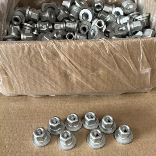 VW T5 T6 Transporter Kombi Triple Seat Floor Mount Chassis Nuts Set Of 8 New!!! - Image 2