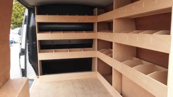 VW Transporter T5 T6 SWB Triple Van Racking Tool Storage System Organiser