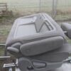 Grey Swivel Double Captain Seat. isofix VW T4 T5 Transit Camper Van etc. 180