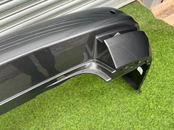 VW transporter T6 T6.1 genuine colour coded rear bumper for Tailgate INDIUM GREY - Image 4