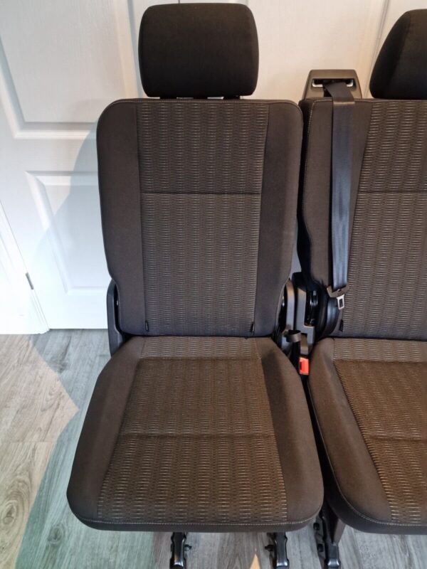 VW Transporter Kombi Seats *ISOFIX* 1+1+1 Pandu T5 T5.1 T6 T6.1 Unmarked! - Image 4