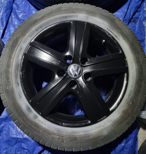 VW T5 Alloy Wheels 17 inch with tyres - Image 8