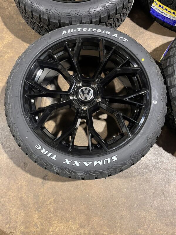 Brand new set of 20” alloy wheels & All Terrain tyres Vw Fits T5 T6 Transporter - Image 4