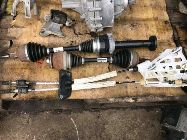 COMPLETE 6 SPEED GEARBOX CONVERSION

JUST REMOVED FROM A 2017 T6 WE HAVE FOR BREAKING, COMES WITH EVERYTHING YOU NEED TO CONVERT YOUR 5 SPEED T5/T5.1 OR T6 FROM 5 TO 6 SPEED. KIT INCLUDES

6 SPEED GEARBOX (CODE PSV)
DRIVE SHAFTS
GEAR SHIFTER AND CABLES
REAR ENGINE MOUNT
GEARBOX MOUNT

PRICED AT £1500 PLUS VAT WITH DELIVERY AVAILABLE IF NEEDED. - Image 6