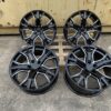 Vw Transporter T5 T6 19" Alloy Wheels Load Rated Xt4 Black Machine Vivaro Trafic - Image 9
