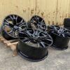 Vw Transporter T5 T6 19" Alloy Wheels Load Rated Xt4 Black Machine Vivaro Trafic - Image 8