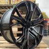 Vw Transporter T5 T6 19" Alloy Wheels Load Rated Xt4 Black Machine Vivaro Trafic - Image 10