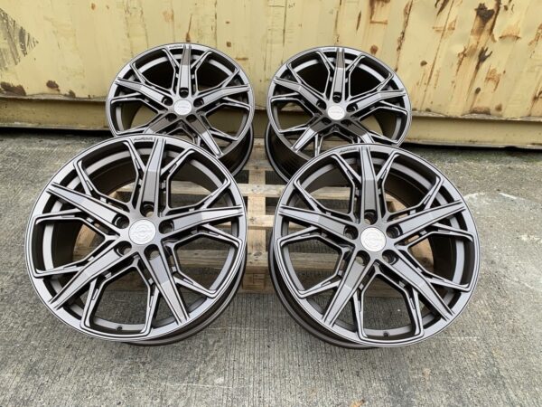 19" Bronze Edition Xt4 Alloy Wheels Vw Transporter T5 / T6 Trafic Vivaro Vito - Image 4