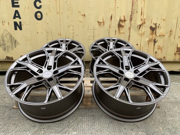 19" Bronze Edition Xt4 Alloy Wheels Vw Transporter T5 / T6 Trafic Vivaro Vito - Image 5