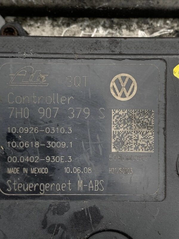 VW TRANSPORTER T5 ABS PUMP & ECU CONTROL MODULE UNIT 7H0614117A 7H0907379S - Image 7