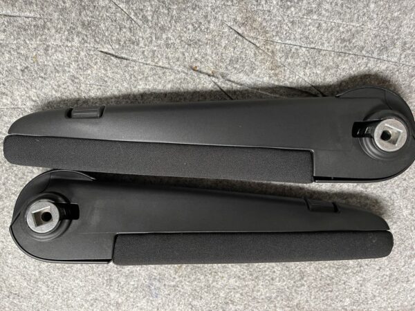 Genuine New vw transporter T5 T6 T6.1 Armrests Black With Cloth Tops 2003/2022 - Image 4