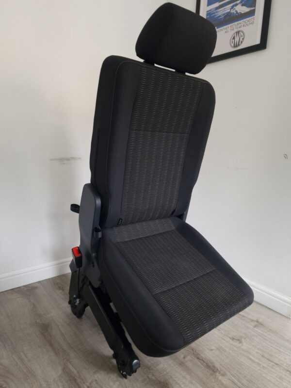 VW Transporter T5 T5.1 T6 T6.1 Pandu Single Fold Flat Kombi Seat *Isofix* - Image 9
