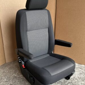 VW T6.1 Transporter Caravelle Front Passenger Captain Seat Bricks Cloth